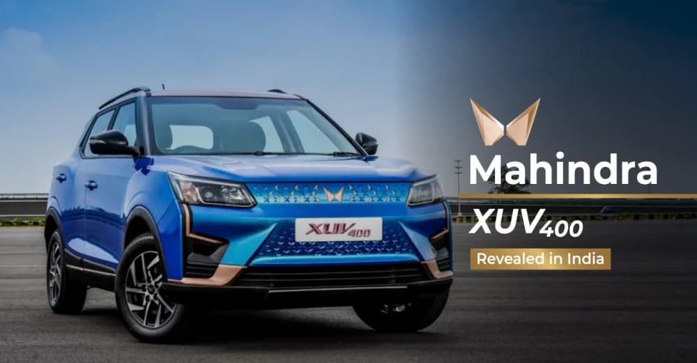 Mahindra XUV400 Revealed in India