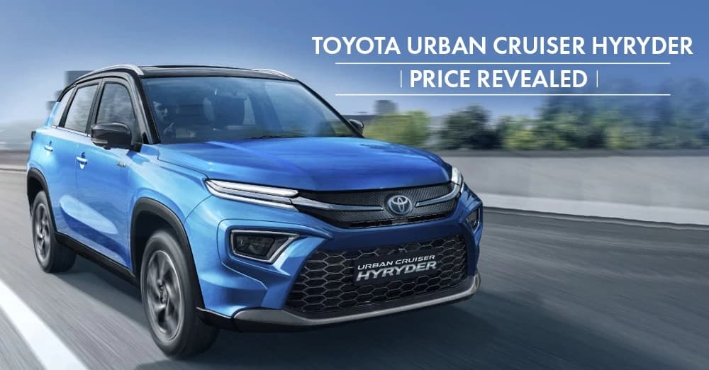 Toyota Urban Cruiser Hyryder All Variants Revealed