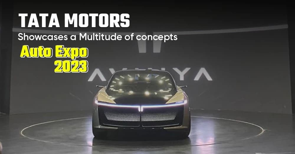 Tata Motors Showcases a Multitude of concepts at the Auto Expo 2023