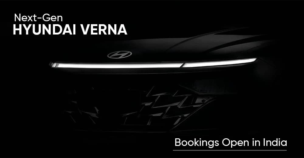 Next-Gen Hyundai Verna Bookings Open in India