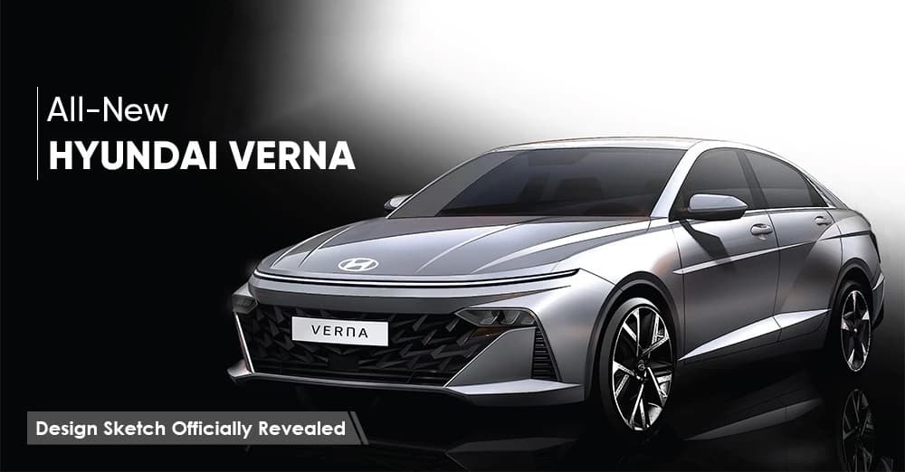 All-New Hyundai Verna Design Sketch Officially Revealed