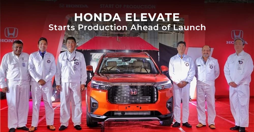 Honda Elevate Starts Production Ahead of Launch