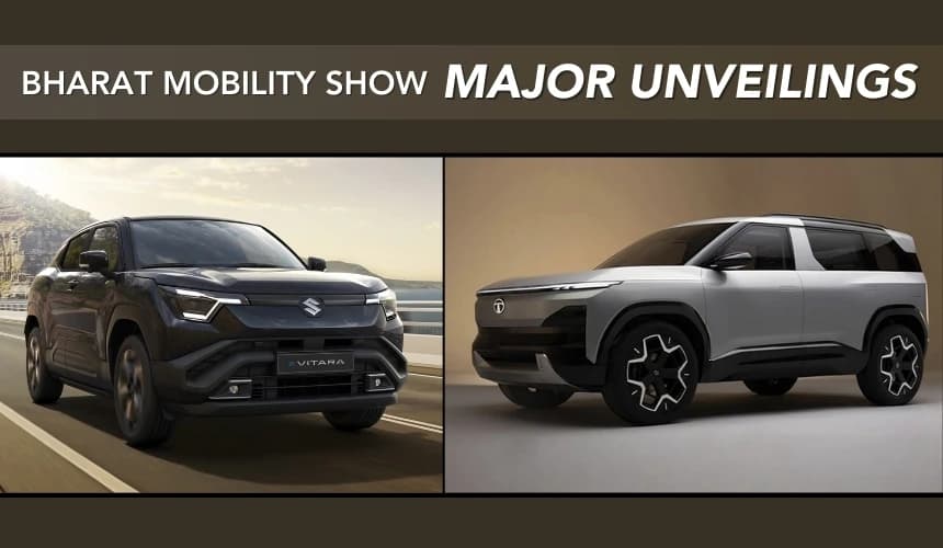 Bharat Mobility Show 2025: Major Unveil From India's Top 4 Carmakers