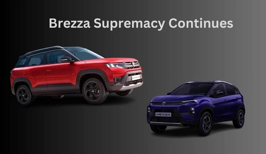 Maruti Brezza Beats Nexon in Aug Sales, Mahindra XUV 3XO Surprises