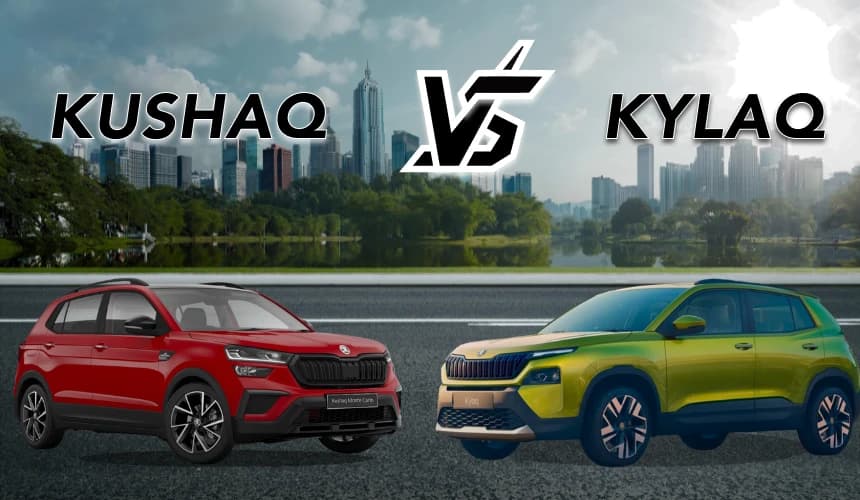 Skoda Kylaq Vs Kushaq - What's The Difference?