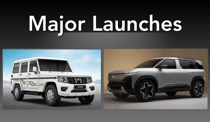 Next Big Launches From Mahindra, Tata and Hyundai