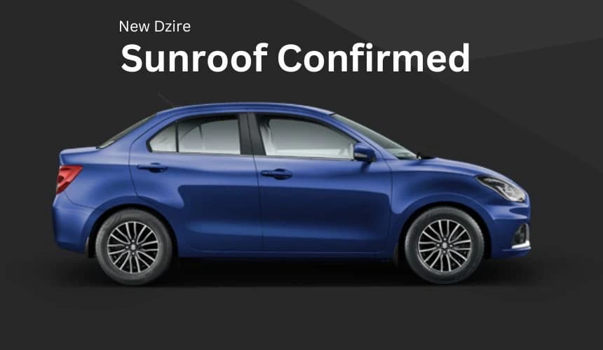 New Maruti Dzire 2024 Launch By Year-End - Sunroof Confirmed!