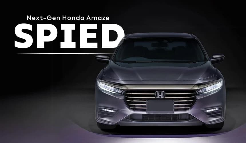 Next-Gen Honda Amaze to Offer New Design, Features, Platform - Spied