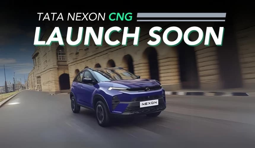 Tata Nexon CNG Launch Soon - First Turbo-CNG, Automatic Gearbox