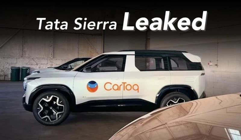 Production-Ready Tata Sierra SUV Leaked