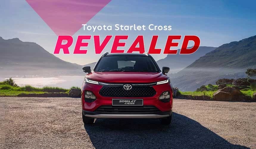 Toyota Starlet Cross Revealed - More Powerful Than Taisor