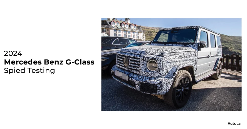 2024 Mercedes Benz GClass Spied Testing CarLelo